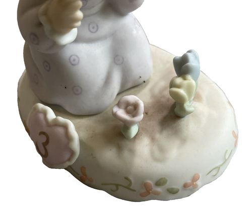 Precious Moments Growing in Grace Age 3 Brunette 136220 Porcelain Figurine - Bild 2 von 12