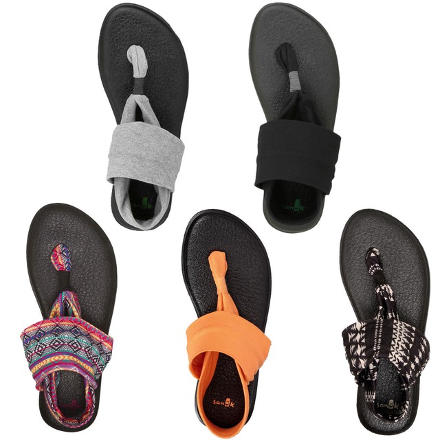 sanuk flip flops damen