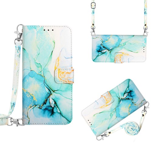 Strap Marble Leather Wallet Phone Case For Samsung S23 S22 S21 A13 A14 5G A53 5G - Picture 9 of 65