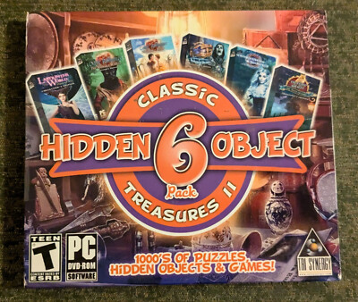 Hidden Object Classic Treasures II 2 - PC game - Brand New & Sealed