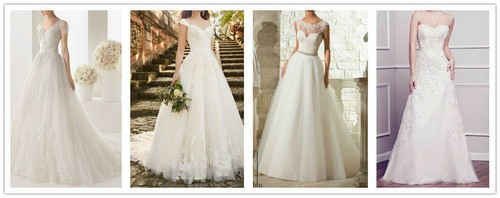 Wedding/Prom Slips A Line Style 2 Hoop Underskirt / Hoops / Petticoat M - Picture 6 of 16