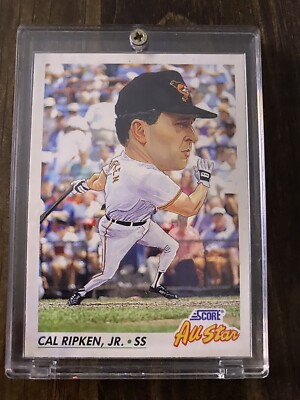 Cal Ripken Jr. All Star Score Large Head Baseball Card | eBay