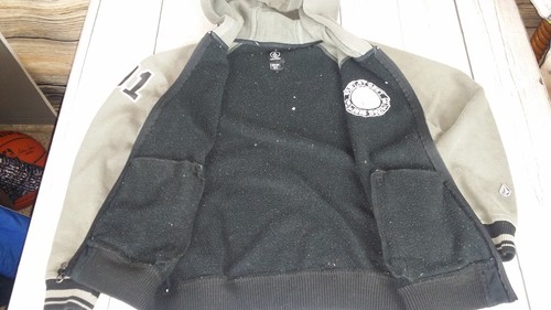 Boy's Big Youth Volcom True To This Hoodie Full Zip - Picture 2 of 4
