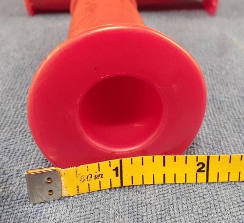 Vintage Huffy BMX handlebar hand grips pearl hot pink good shape - Picture 8 of 8
