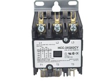 one new HCC-3XQ02CY Hartland Controls 24VAC 30A Three Phase AC Contactor
