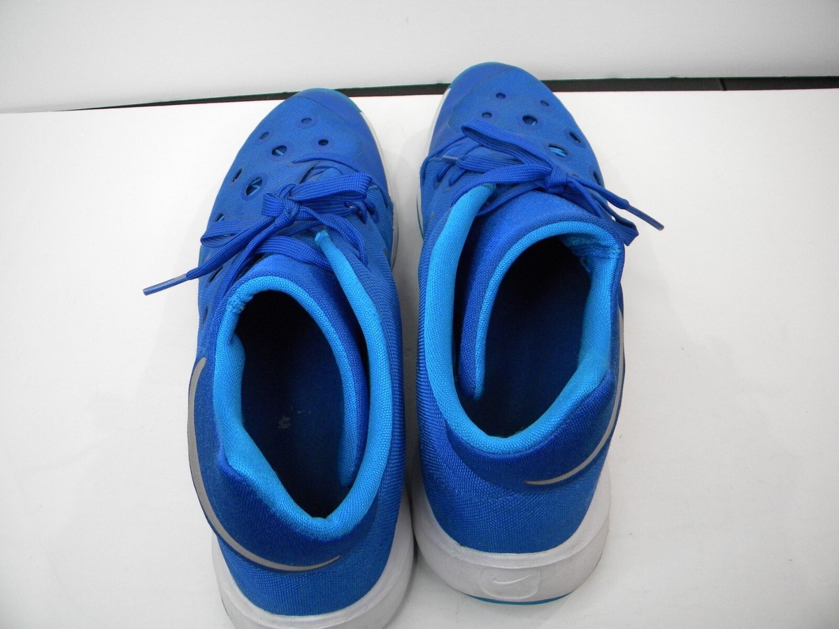 Nike Mens Zoom Hyperquickness 2015 TB 749883-404 Blue Shoes  display picture 1