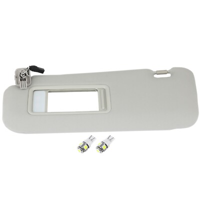 Left Driver Side Sun Visor For 2010-2015 Mazda CX-9 Sport + License Plate Light