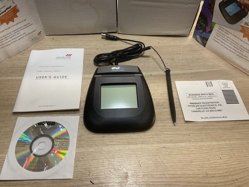 ePadlink ePad-ink Signature Pad avec logiciel de bureau Intersign VP9840/JUA2189 - Photo 3/8