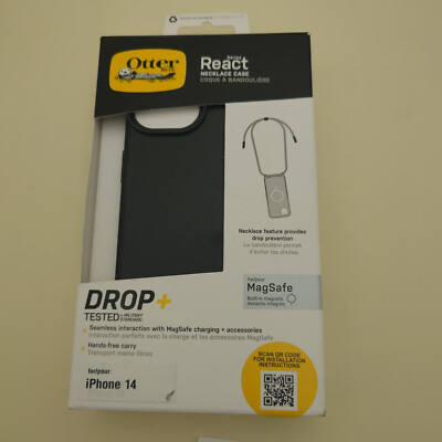 OtterBox React Necklace Hülle mit MagSafe für iPhone 16e, iPhone 14 neu