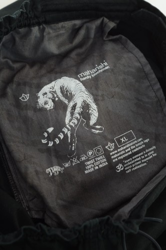 Maharishi Men's Black Cotton Skull Wing Snopants Pants Size XL Made in India - Picture 11 of 11