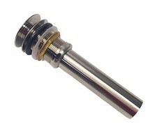 Signature Hardware HL-2743 T-P-BN Mushroom Pop-Up Tub Drain in Brushed Nickel