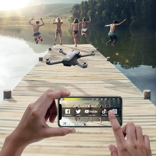 Holy Stone HS720E RC Drone with EIS 4K UHD Camera GPS Foldable FPV Quadcopter US - Picture 10 of 12