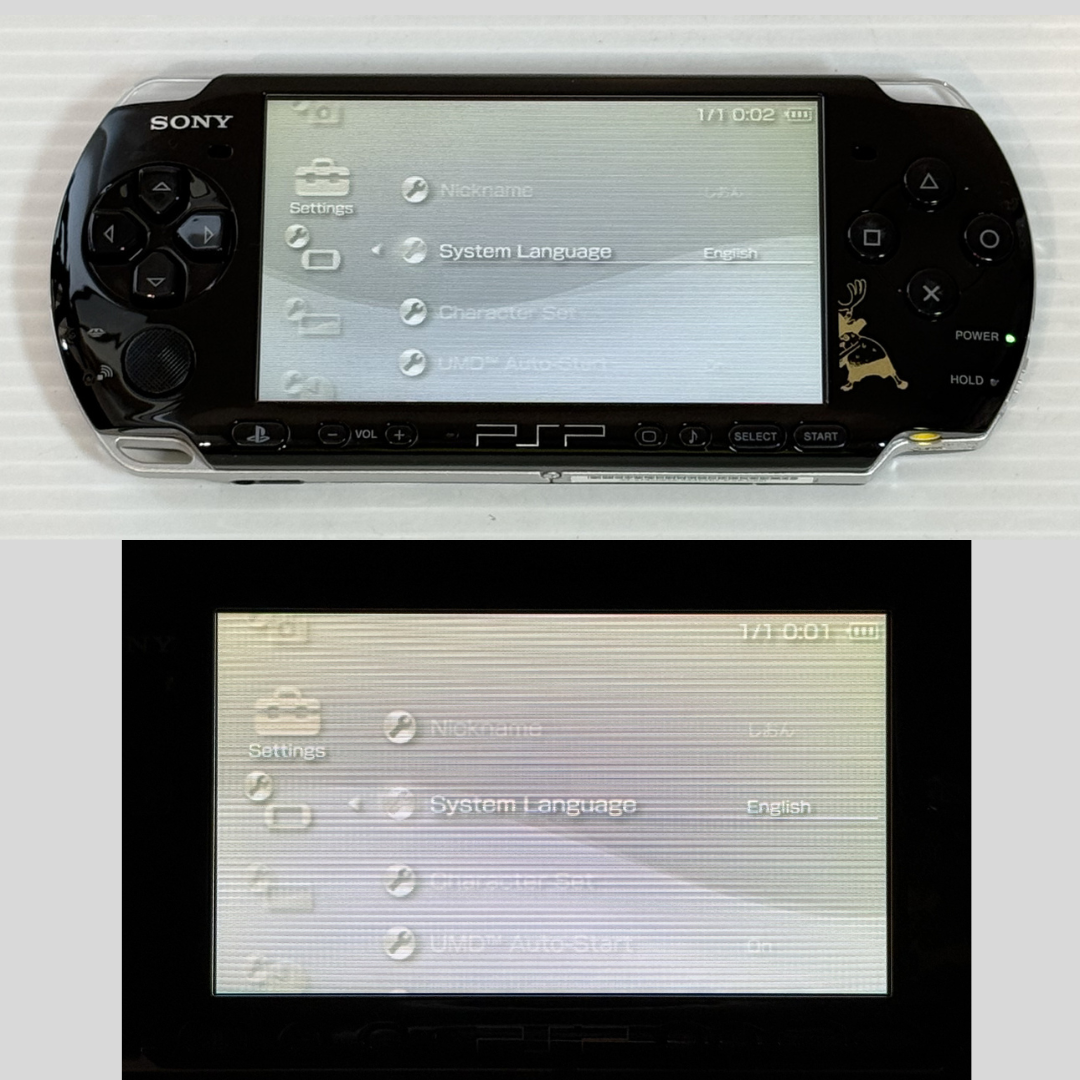 Sony PSP-3000 Console One Piece ROMANCE DAWN Limited w/Pouch, etc