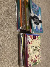 Lot Of 32 Adult Coloring Books