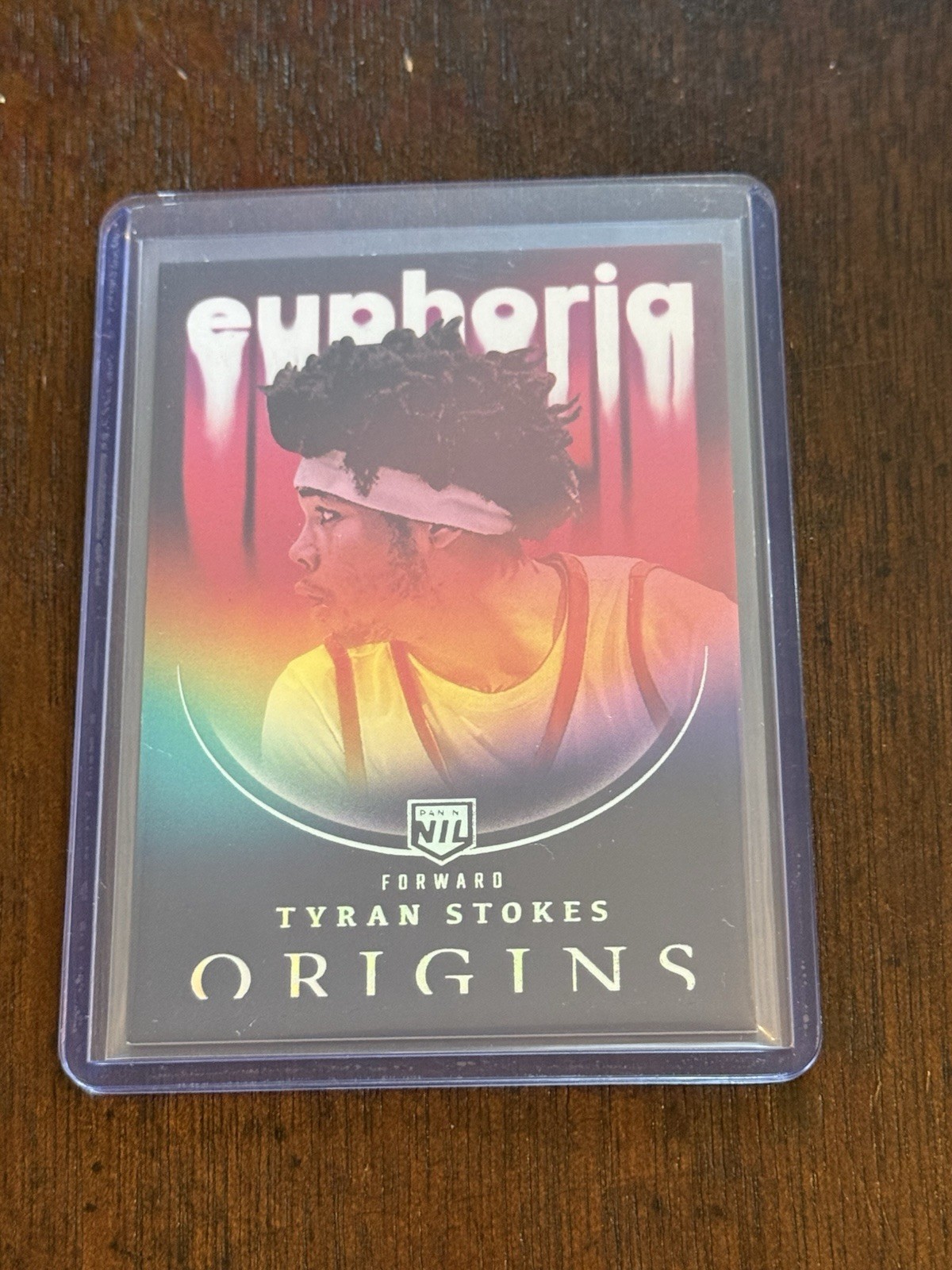2025-26 Panini Origins Basketball Tyran Stokes Euphoria NIL Rookie Card