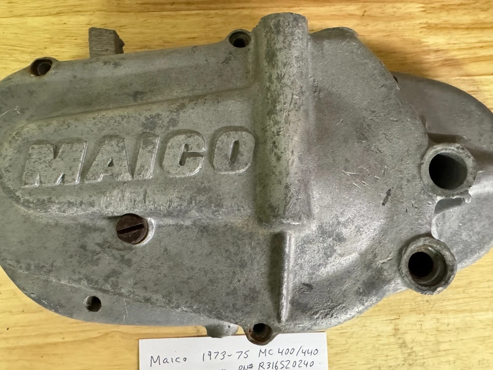 Maico 1973-75 MC400/440 Clutch Cover Engine Cover Part # R316520240 Used - Image 4 of 4