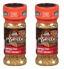 Club House La Grille Montreal Steak Spice 188g (2 Pack)