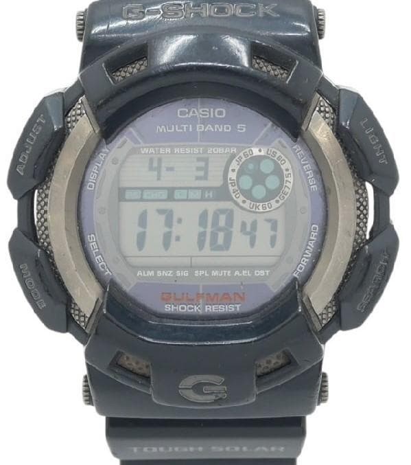 Casio G-shock Gulfman Black Men's Watch GW-9100 Japan Used | eBay