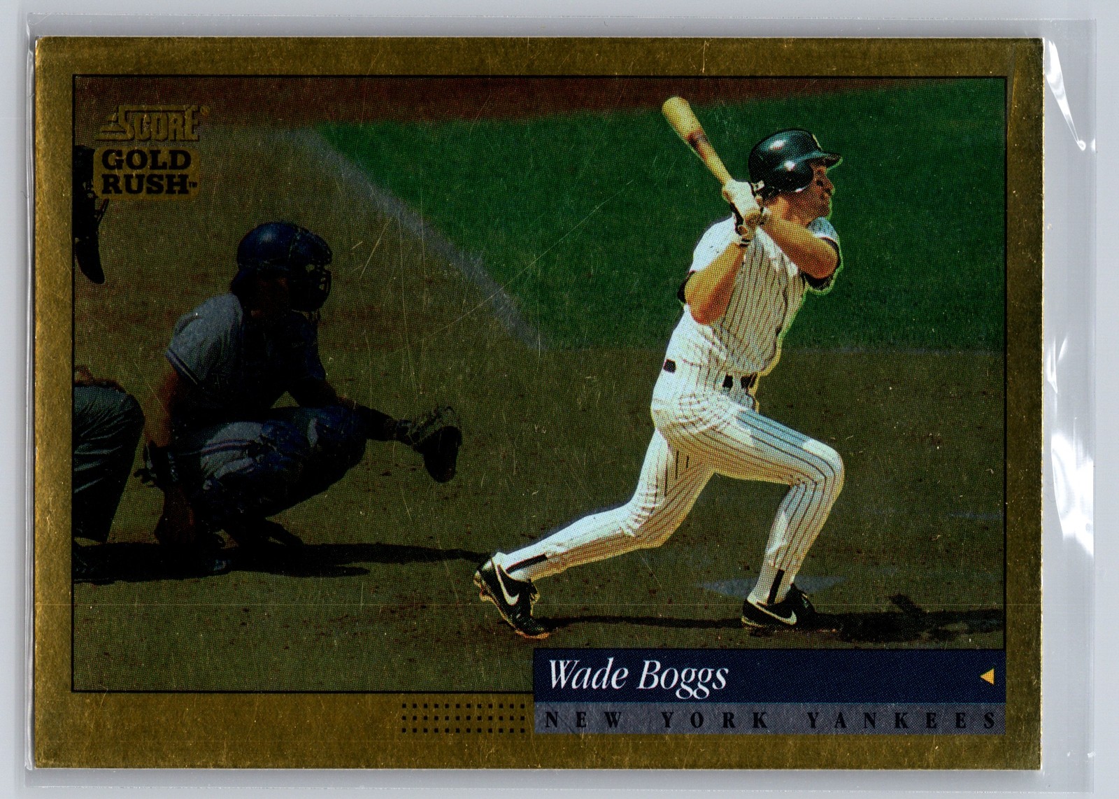 1994 Score #101 Wade Boggs Gold Rush