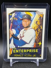Ronald Acuna Jr. 2026 Topps Heritage The Enterprise #TE-RAJ - Atlanta Braves