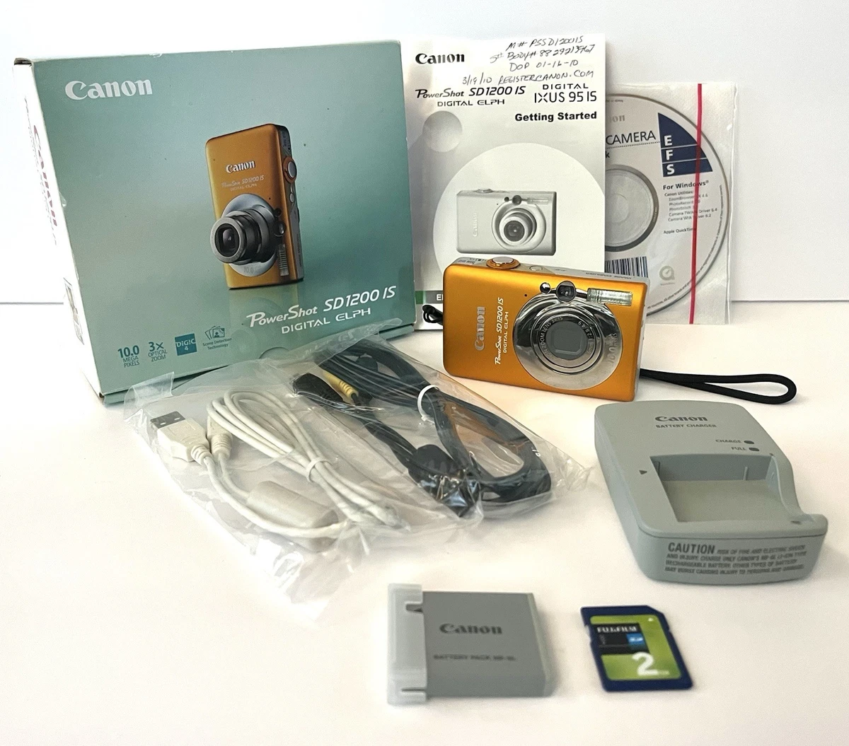 Canon PowerShot SD1200 IS 本体とバッテリーチャージャー Preços baixos em Canon PowerShot SD1200 IS Câmeras Digitais | eBay