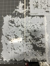 Grunge Rust Texture LG AIRBRUSH Motorcycle Paint STENCILS Stencil reusable 12   
