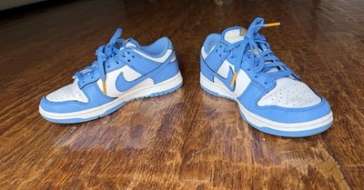 Nike Dunk Low Coast UNC Blue White Sneakers Women s 7 / Men s 5.5