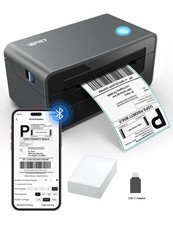 iDPRT SP410BT Bluetooth Thermal Shipping Label Printer, USB, 4x6 - New