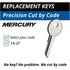 Mercury Keys Mariner Marine Outboard Boat Key Cut to your Code 1A-2F