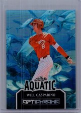 Will Gasparino 2025 Leaf Optichrome Baseball 1/1 Pre Production Proof