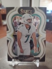 2025 Panini Select Football  Jason Sanders white prizm Suite Level /35 