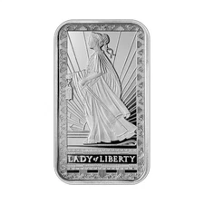 PAMP USA Lady of Liberty 1 oz .999 Fine Silver Bar