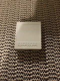 Official Nintendo GameCube Memory Card OEM DOL 020 Authentic 1019 Blocks White