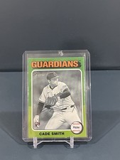 2024 Topps Heritage Black & White Image Variation #611 Cade Smith Rookie RC