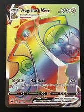 Aegislash VMAX (Secret) 190/185 Swsh04: Vivid Voltage Holo Rainbow on eBay