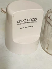 Hamilton Beach Mini Hand Food Processor #345-1  Base And Blade Tested See Photos