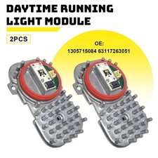 2x Daytime Running Light LED Module Fit 2012-13 BMW 328i 2011-13 BMW 328i EOOH
