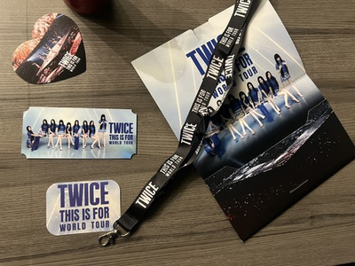#ad #ad TWICE THIS IS FOR WORLD TOUR VIP GIFT NORTH AMERICA $24.95