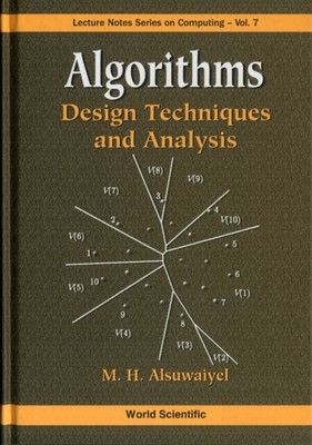 ALSUWAIYEL - ALGORITHMS  DESIGN TECHNIQUES AND ANALYSIS - New hardback - X555z