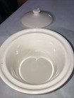 Longaberger Pottery Woven Traditions Holly Butter Tub Dish Excellent — photo 3