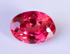 Untreated 3.15 Ct Natural Red Orange Mandarin Spessartite Garnet Certified Gems