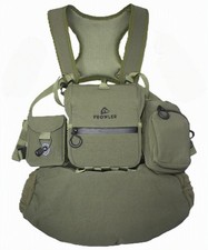 PROWLER - Binocular Chest Pack GUIDE BUNDLE - Olive Green -Fits Up To 12x50 Bino