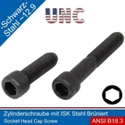 Socket Head Cap Screw 1/2-13 UNC Steel 12.9 Black |