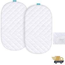 Waterproof Bassinet Mattress Pad Cover Fit for Regalo Baby BassinetSmall, Bab...