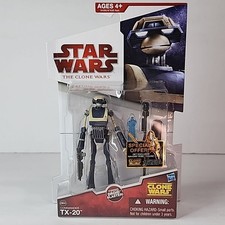2010 Star Wars Clone Wars MOC 3.75    Commander TX-20 Figure Hasbro CW46 94080