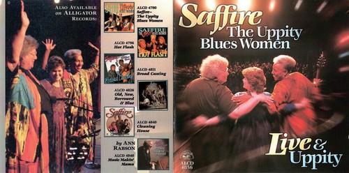 Saffire -The Uppity Blues Women – Live & Uppity - Brand New CD - Picture 2 of 4