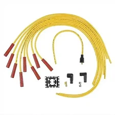 Accel Universal Fit Super Stock 8mm Suppression Ignition Wire Set 4040 - YELLOW