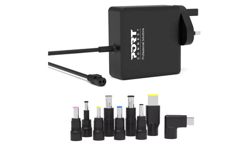 Port Connect Plug-In Universal 90W Laptop Power Supply -9 Tips Laptops Up To 17" - Afbeelding 4 van 6
