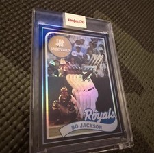 UNDEFEATED TOPPS PROJECT 70 BO JACKSON RAINBO...