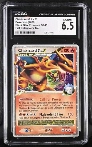 Charizard G LV.X 2009 Pokemon Black Star Promos CGC 6.5 #DP45